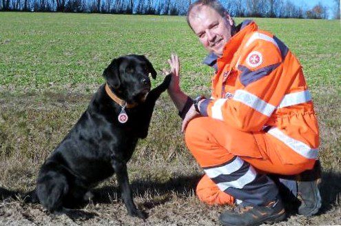 rescue dog nero from vestenbergsgreuth has a certified sniffer nose